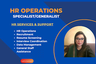 be your remote HR administration specialist or generalist