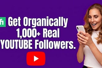 do 1000 organic subscribes for youtube monetization