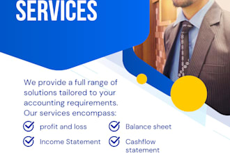 prepare profit and loss, income statement and balance sheet