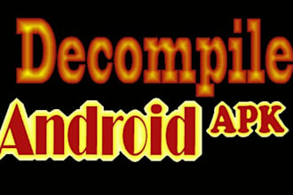 decompile your android apk and provide custom android studio code