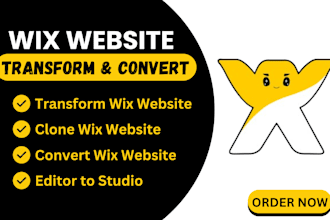 transfer wix editor to wix studio clone wix migrate wix convert wix website