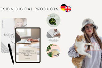 create digital products like an ebook or canva template