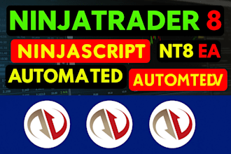 build automated ninjatrader 8 trading bot scalping swing trading ninjascript nt8