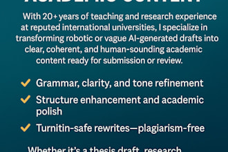 do research based educational draft, literature, review, analytics, proofreading