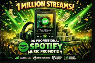 setup spotify campaign spotify promotion music promotion for spotify track