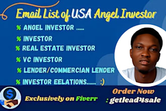 find angel investors leads, angel investors and investors sourcing