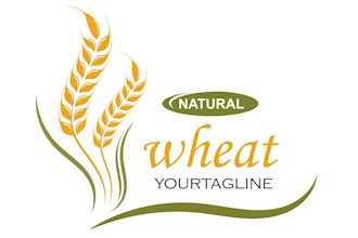 create fantastic wheat logo with fastest delivery