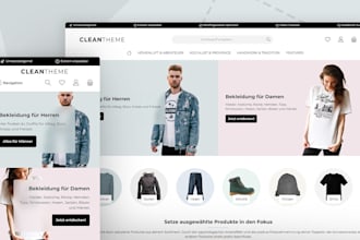create shopware website shopify store design jumpseller store