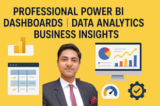 build interactive power bi dashboards for sales, finance, and business analysis