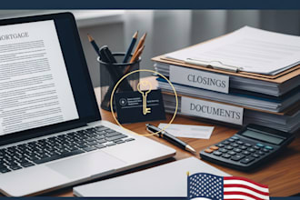 review closing and funding packages for US mortgage