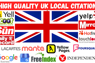 provide UK local citations to skyrocket google maps SEO