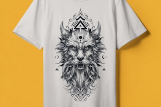 make graphic t shirt and typography t shirt