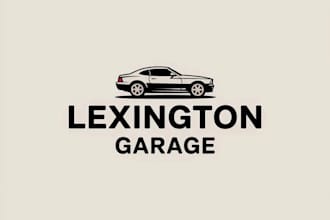 create a luxurious automotive logo with elegance and prestige