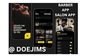 create corporate, beauty salon, spa, barber workshop app