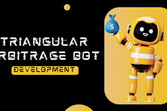 develop ai trading bot, arbitrage bot,  high frequency bot, solana bot