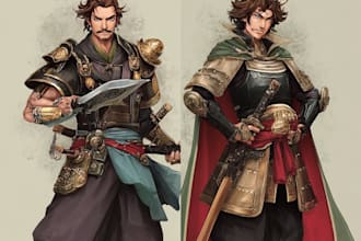 draw your custom dnd character