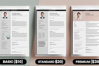 resume and cover letter writing