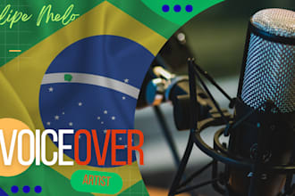 record professional brazilian portuguese voiceovers