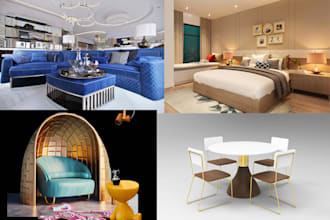 render 3d furniture product model 3d mattress 3d interior design for ecommerce