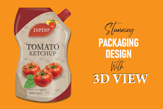 design premium packaging and label designs for your brand
