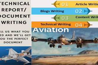 do technical writing for aerospace mechanical engineering