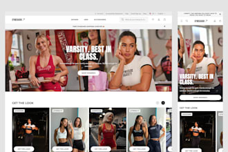do ecommerce website design, shopping website