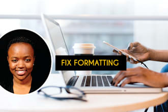 fix formatting for your ms word or excel docs