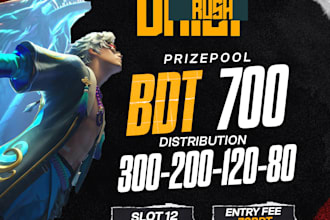 design an exciting esports tournament poster or event flyer