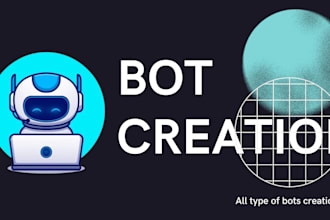 develop automated live streaming bot, tiktok bot, api bot