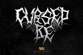 design a logo for your power, folk, or symphonic metal band