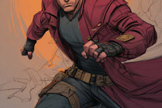 amazing superhero comic cartoon characters