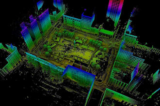 built 2d, 3d map , process lidar data for mapping projects, robots navigation