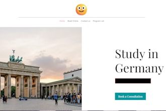 design a professional wix website with responsive design
