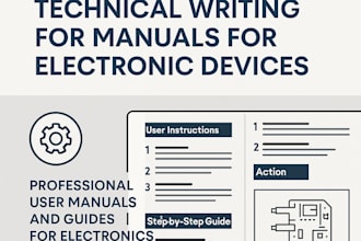 write manuals and guides for devices