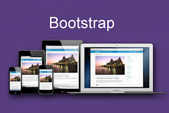 develop Bootstrap Responsive Websites