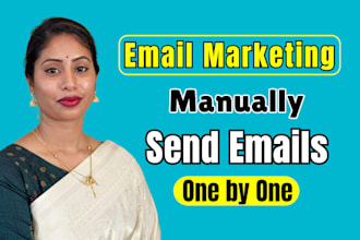 manually send emails one by one for high conversions