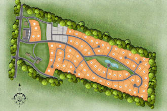 render 2d landscape design, site plan,lot subdivisions