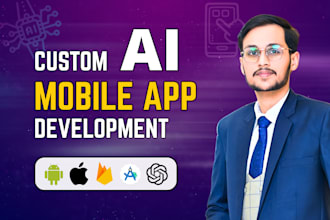 develop chatgpt ai mobile app ai saas app ai chatbot