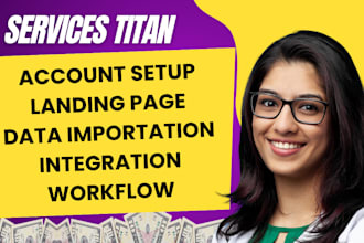setup service titan email template automation service titan invoice automation