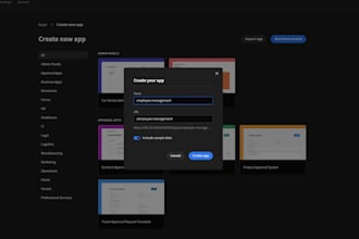 develop ai employee management app, payroll tracker app, HR automation app