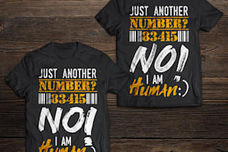 do custom minimalist typography t shirt logo design