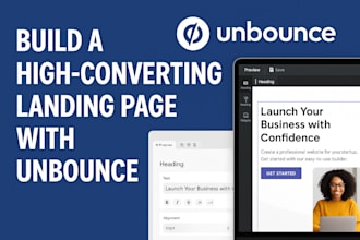 build unbounce, clickfunnel, groovepages, groovefunnel, landing page