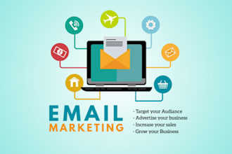 setup bulk email marketing for you