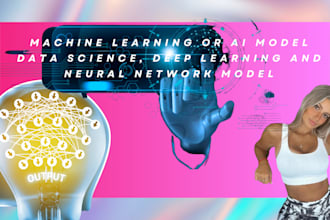 do machine learning, data science and deep learning ai models