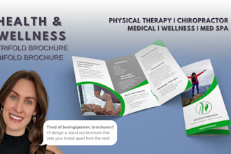 design client brochures for medical, wellness, or med spa