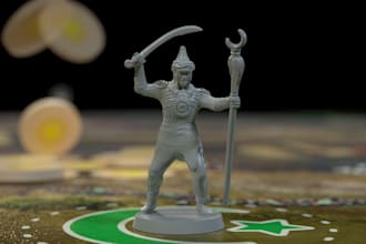 create 3d board game, board game design, board game animation, card game design