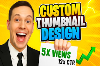 make high ctr thumbnail for youtube