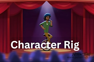 create industry standard character rig