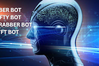 develop zifty bot, uber bot, grabber bot, and lyft bot