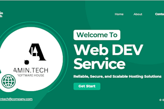 amintech professional full stack web development services